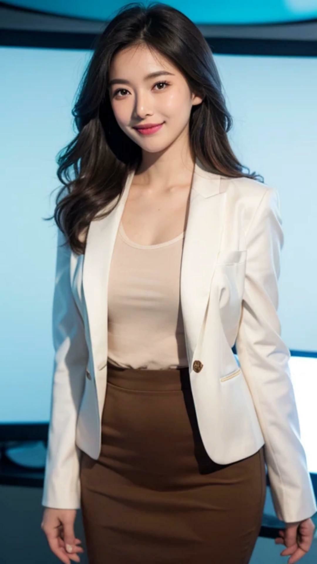 サンプル画像1:裸になあれ！  かわいい美人キャスター編女子アナダンス1(浜辺  竜) [d_536508]