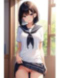 開脚JK セーラー編 画像1