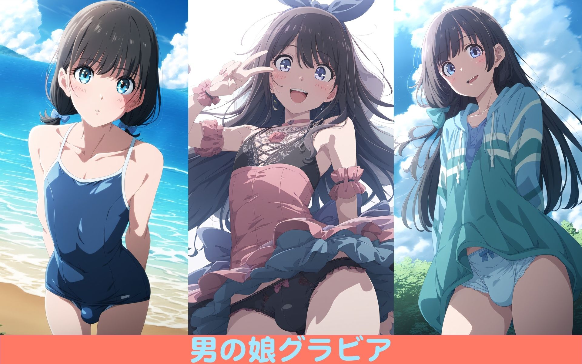 サンプル画像1:男の娘通信第6号【500枚】(おっくん) [d_536609]