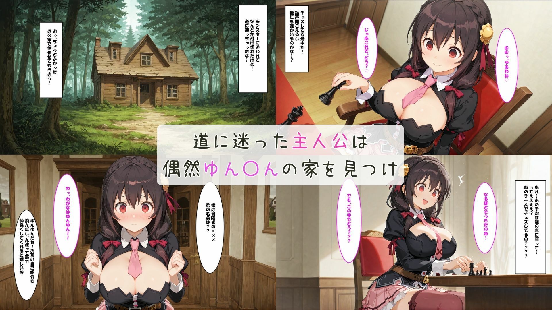 サンプル画像1:この素晴らしいおっぱいに祝福を ゆん〇ん編(さすらいの黒猫) [d_536620]