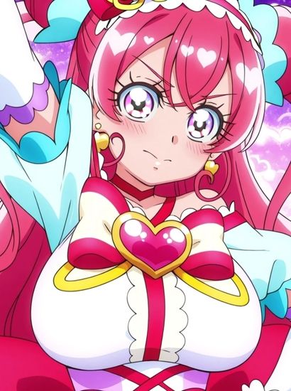デリシャスパーティプリキュアのキュアプレシャスから送られてきた自撮り写真 画像1