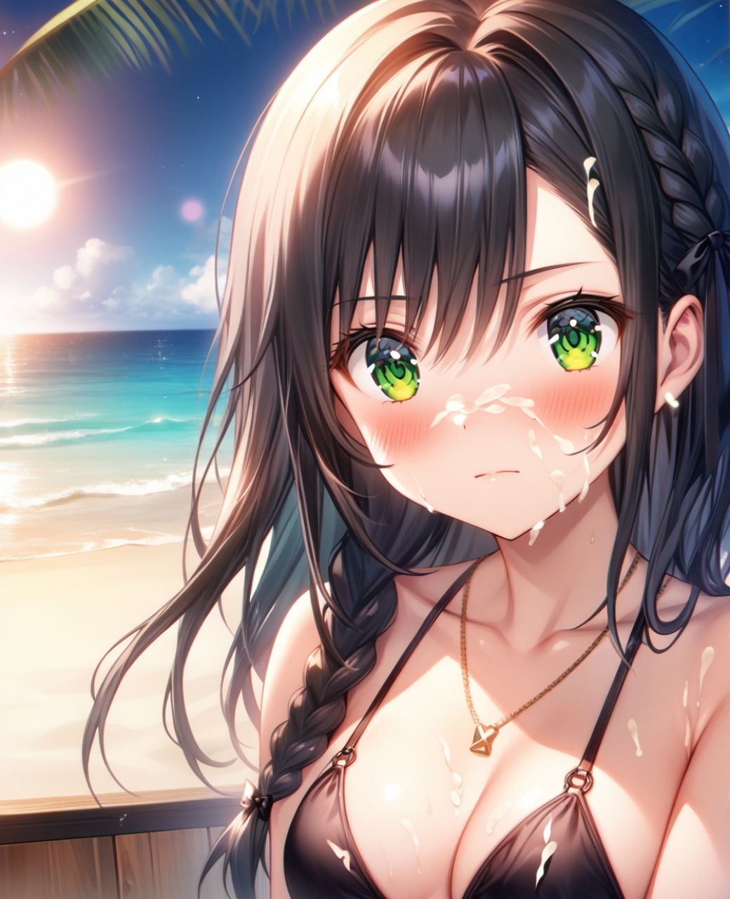 サンプル画像2:美少女羞恥 白濁デコレ・アリナ・ク〇ーバー（ギルます）(Aark 2nd) [d_536763]