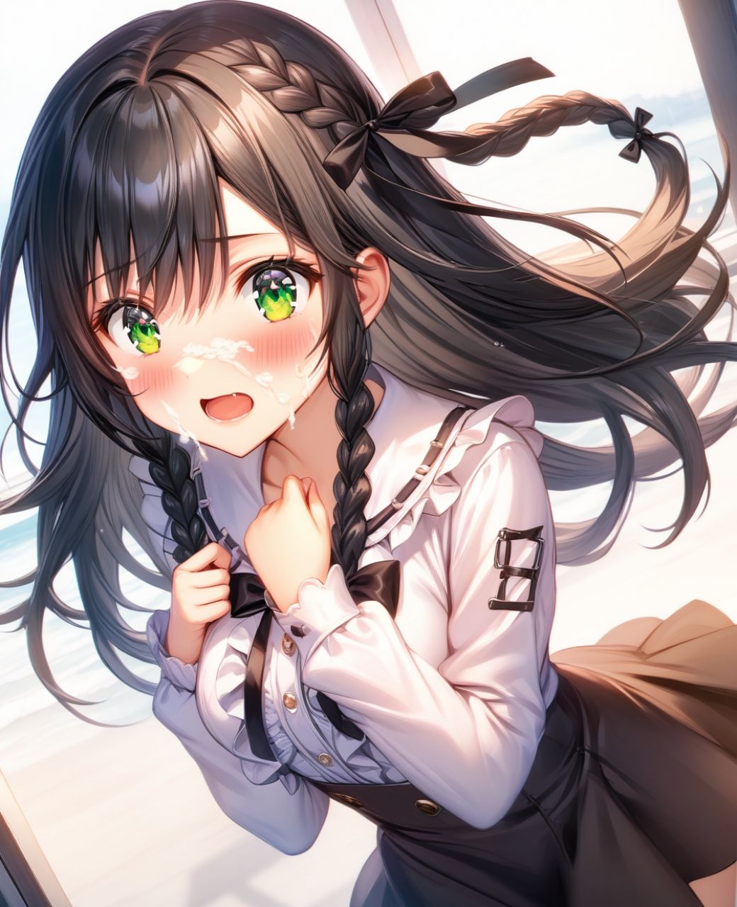 サンプル画像5:美少女羞恥 白濁デコレ・アリナ・ク〇ーバー（ギルます）(Aark 2nd) [d_536763]