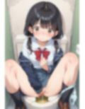 【女子校生のオシッコ】学校の女子トイレ盗撮 画像1