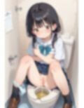【女子校生のオシッコ】学校の女子トイレ盗撮 画像3
