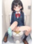 【女子校生のオシッコ】学校の女子トイレ盗撮 画像5