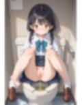 【女子校生のオシッコ】学校の女子トイレ盗撮 画像7