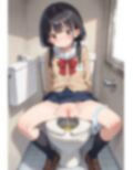 【女子校生のオシッコ】学校の女子トイレ盗撮 画像8