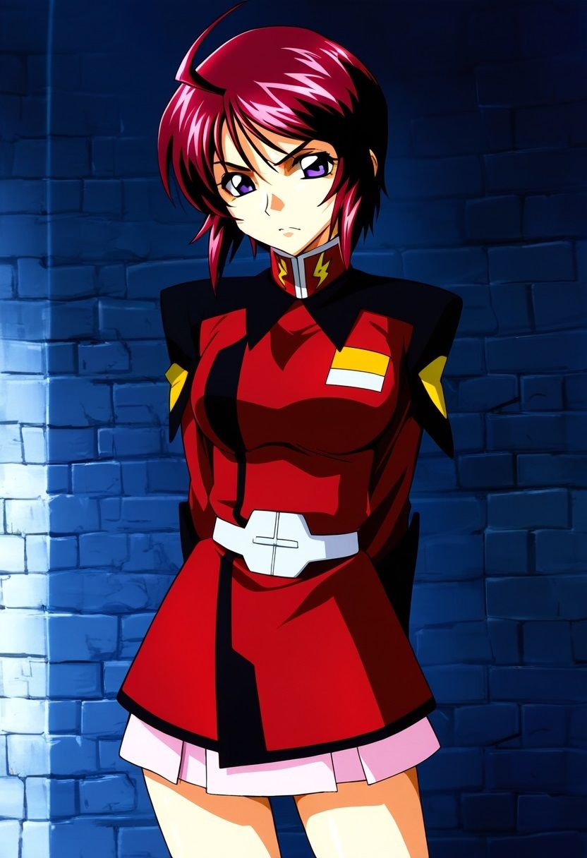 サンプル画像1:誘拐されて脅されて犯●れたザフトレッドAIイラスト集(Love and peace) [d_536900]