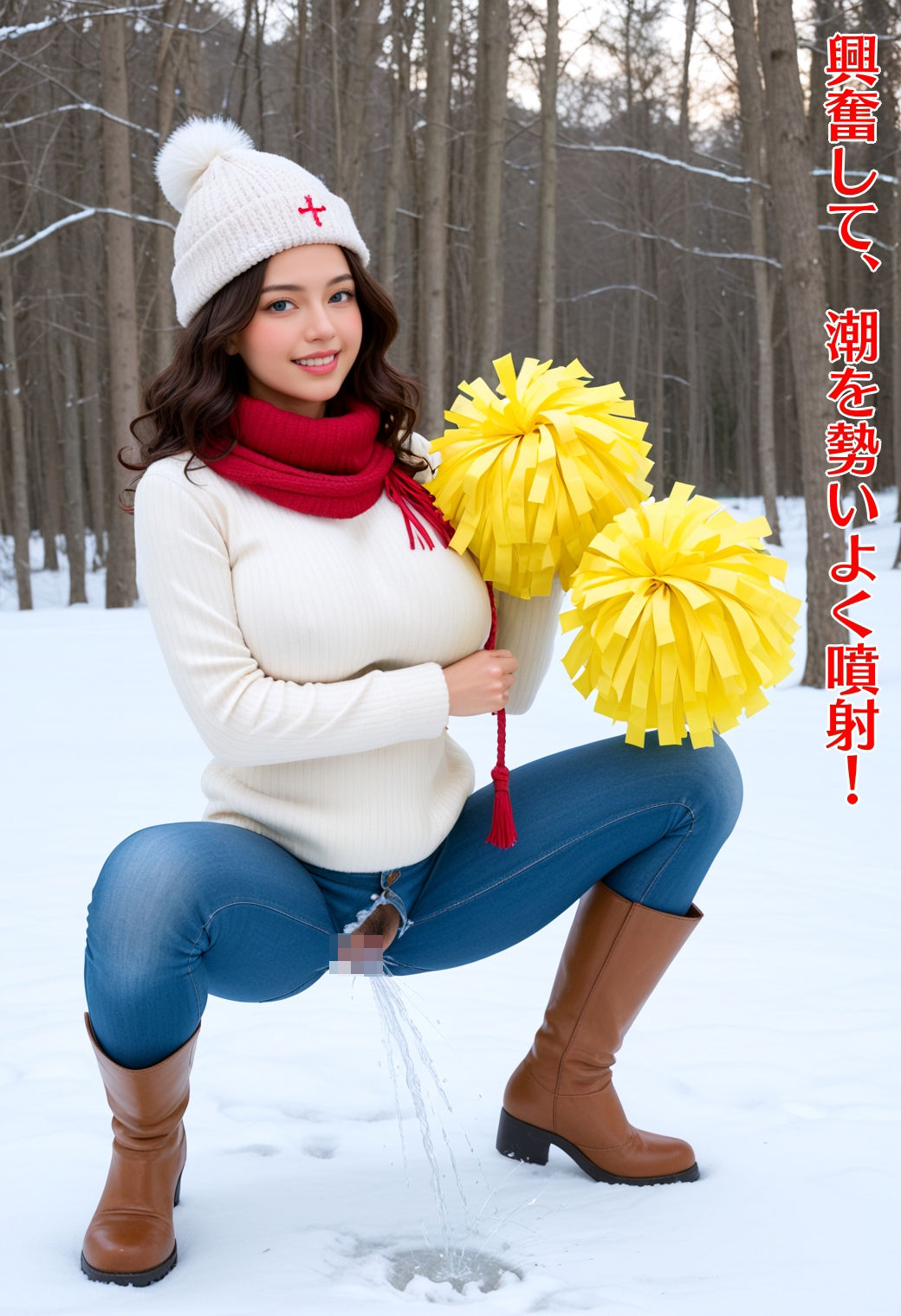 サンプル画像5:真冬の変態露出(Tacoske) [d_536905]