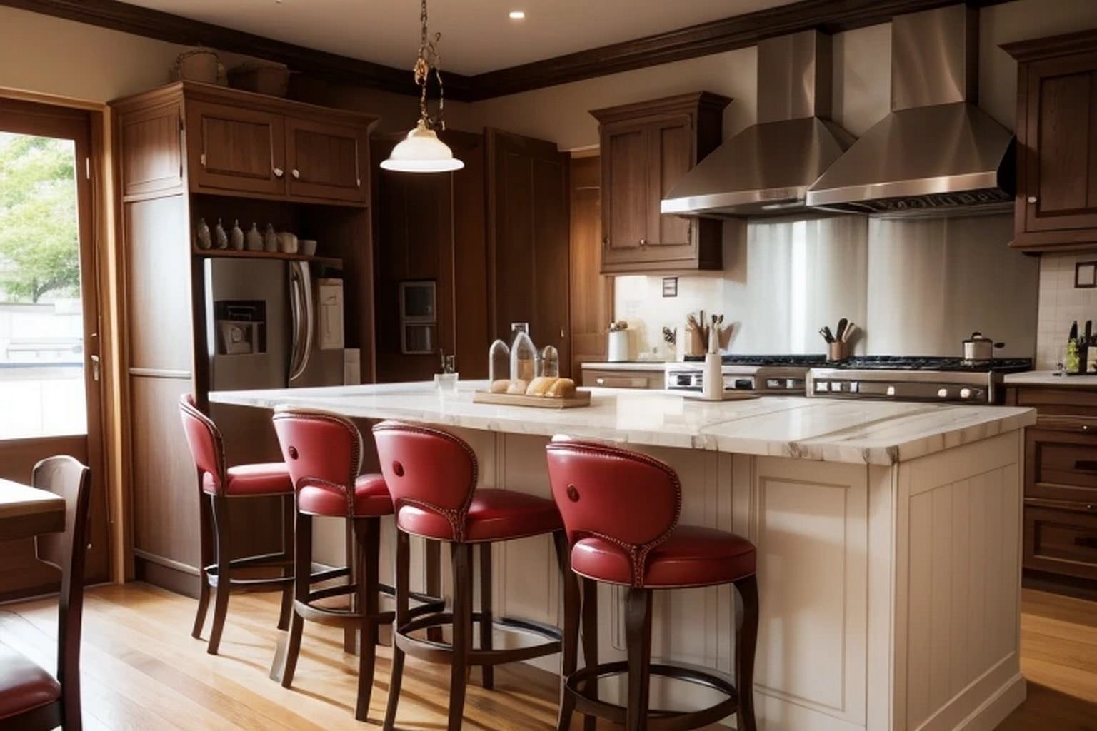 サンプル画像5:一般、店舗のキッチン  素材(豊川内角) [d_536921]