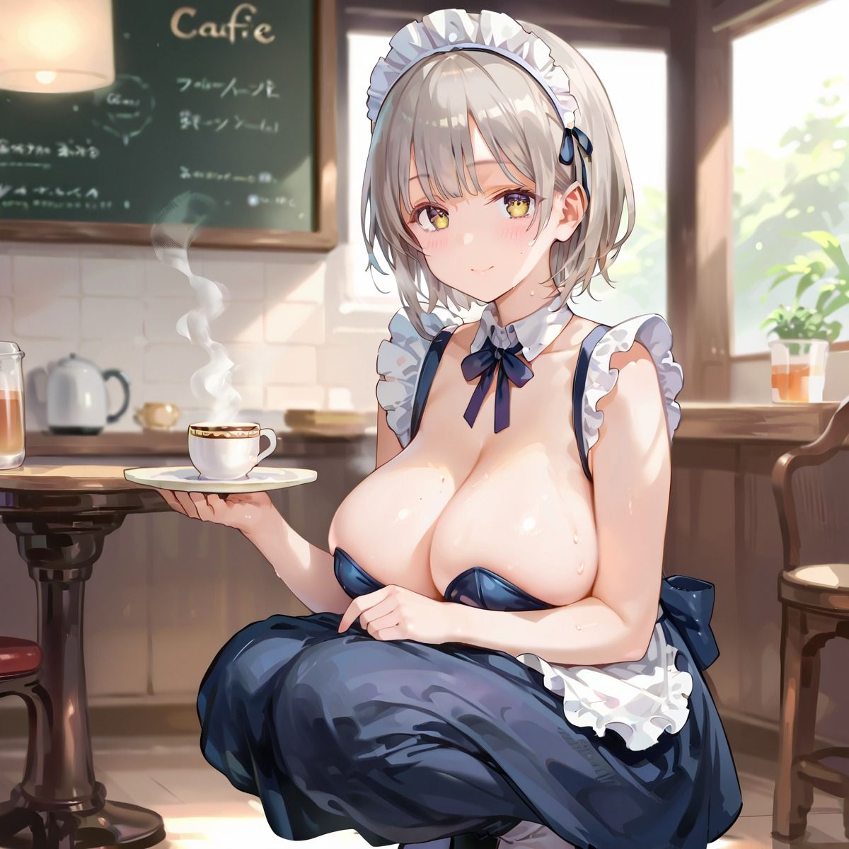 サンプル画像2:裏メニューあり！秘密のメイド喫茶Part3(ふみふみねこ) [d_536924]