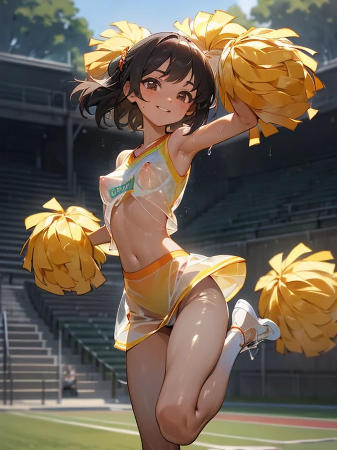 サンプル画像2:チアガールコンプレックス(サクマのアトリエ) [d_536939]