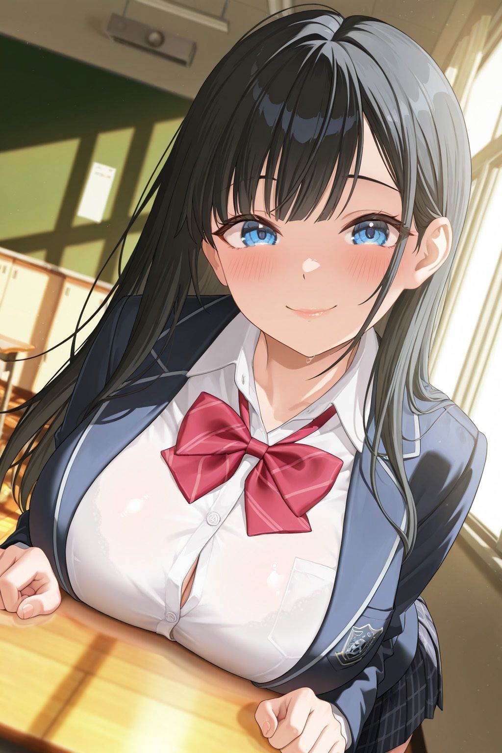 サンプル画像6:学園のアイドルいけない放課後(わきあいAI) [d_536945]