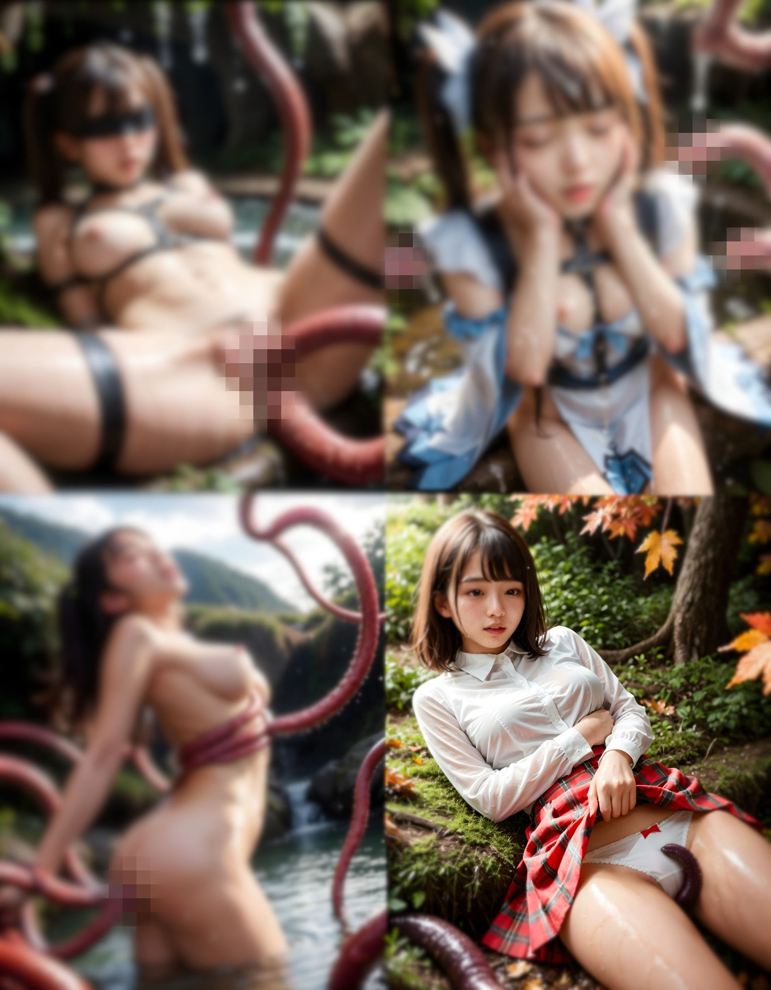 サンプル画像4:500P 美少女グラビア 触手 第2弾(え〜あい出版) [d_536979]