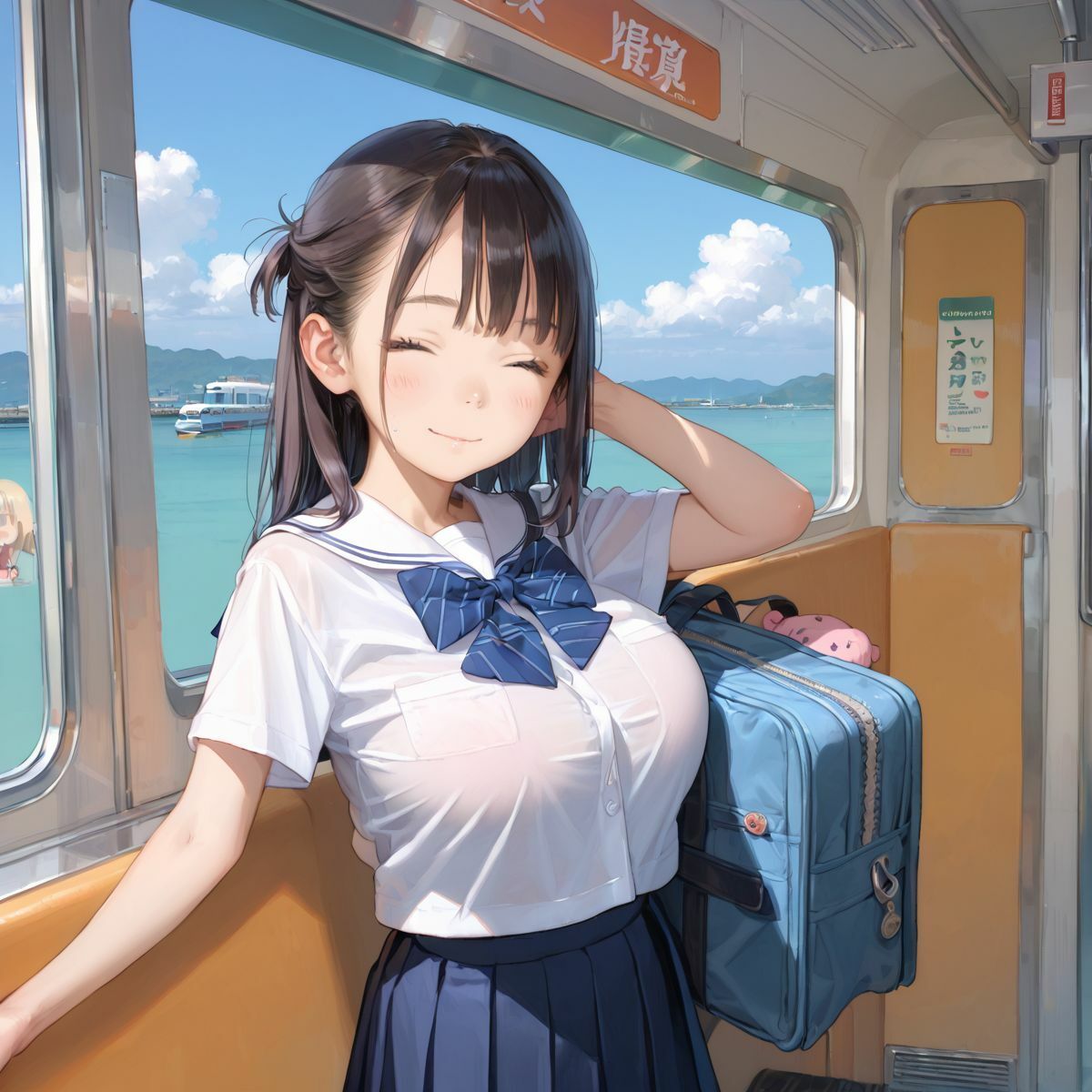 サンプル画像3:童顔巨乳先輩、公衆痴●プレイにハマる05(みかさ屋) [d_537003]