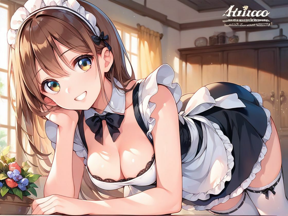 サンプル画像1:メイドデビューは学校で(コリコリ屋) [d_537058]