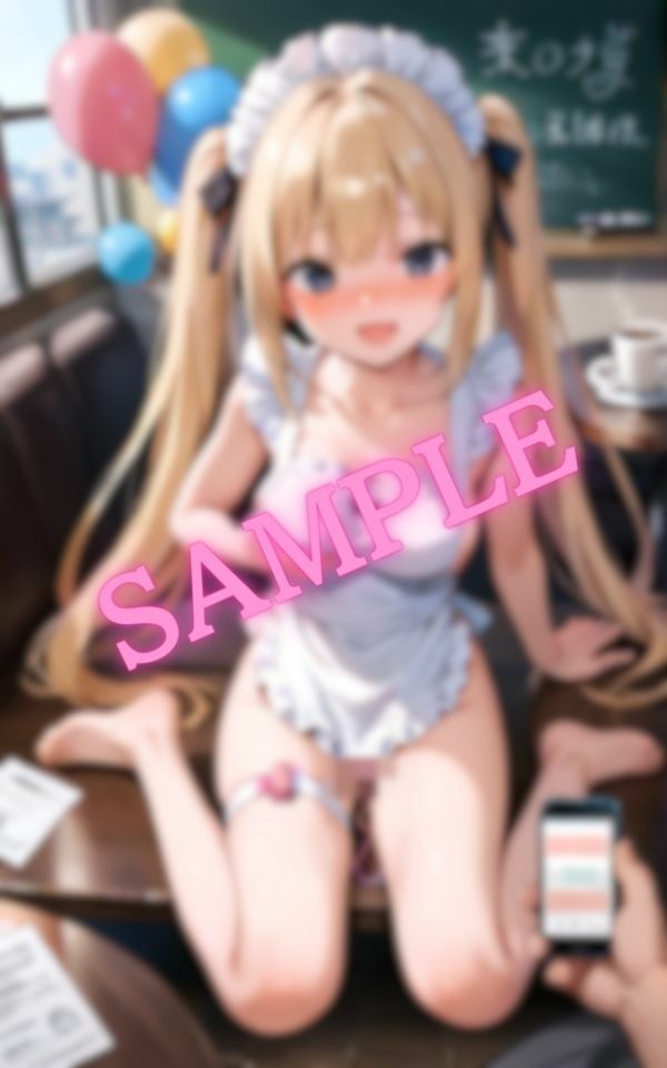 サンプル画像2:揉みながら中出しできる喫茶店【玩具で濡れた穴にお客様のおちんぽ生挿入】(学園天国) [d_537079]