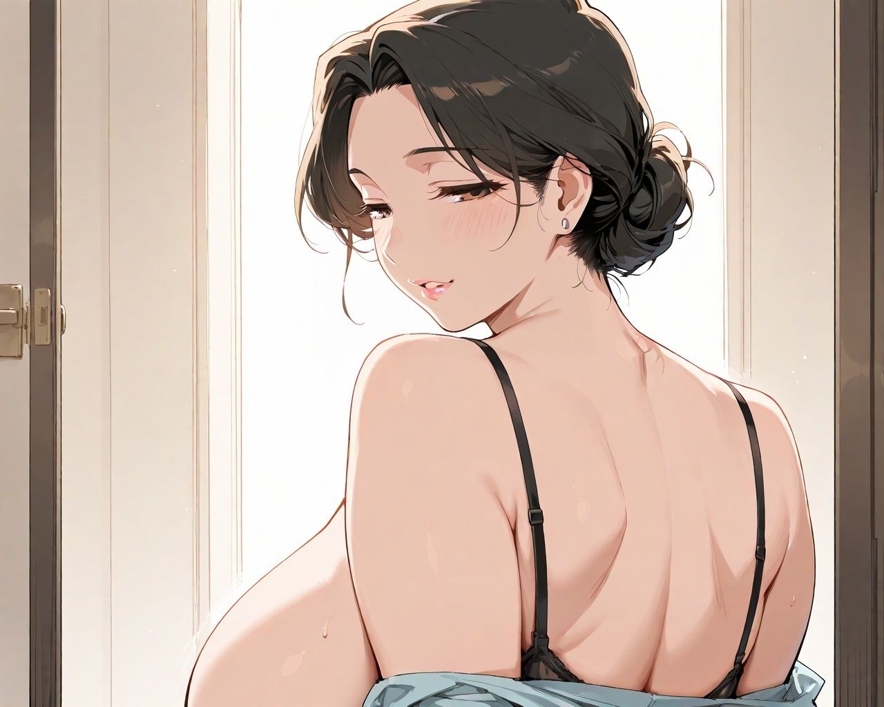 サンプル画像3:性指南という名目のもと、再婚夫の息子を犯して性処理道具にしてしまいたい。(ろんどん肉圧ぷりん) [d_537118]