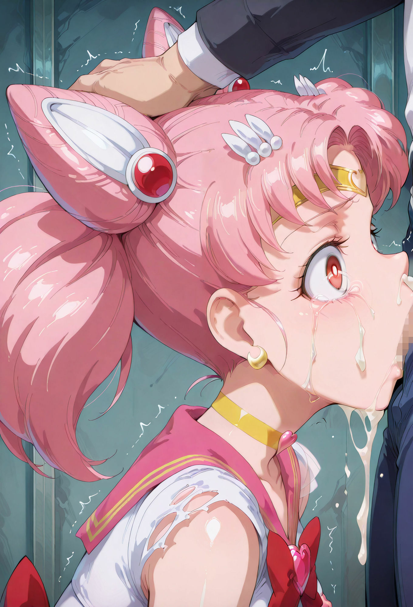 サンプル画像2:悲哀のちびレディー(暁もこ太郎) [d_537153]