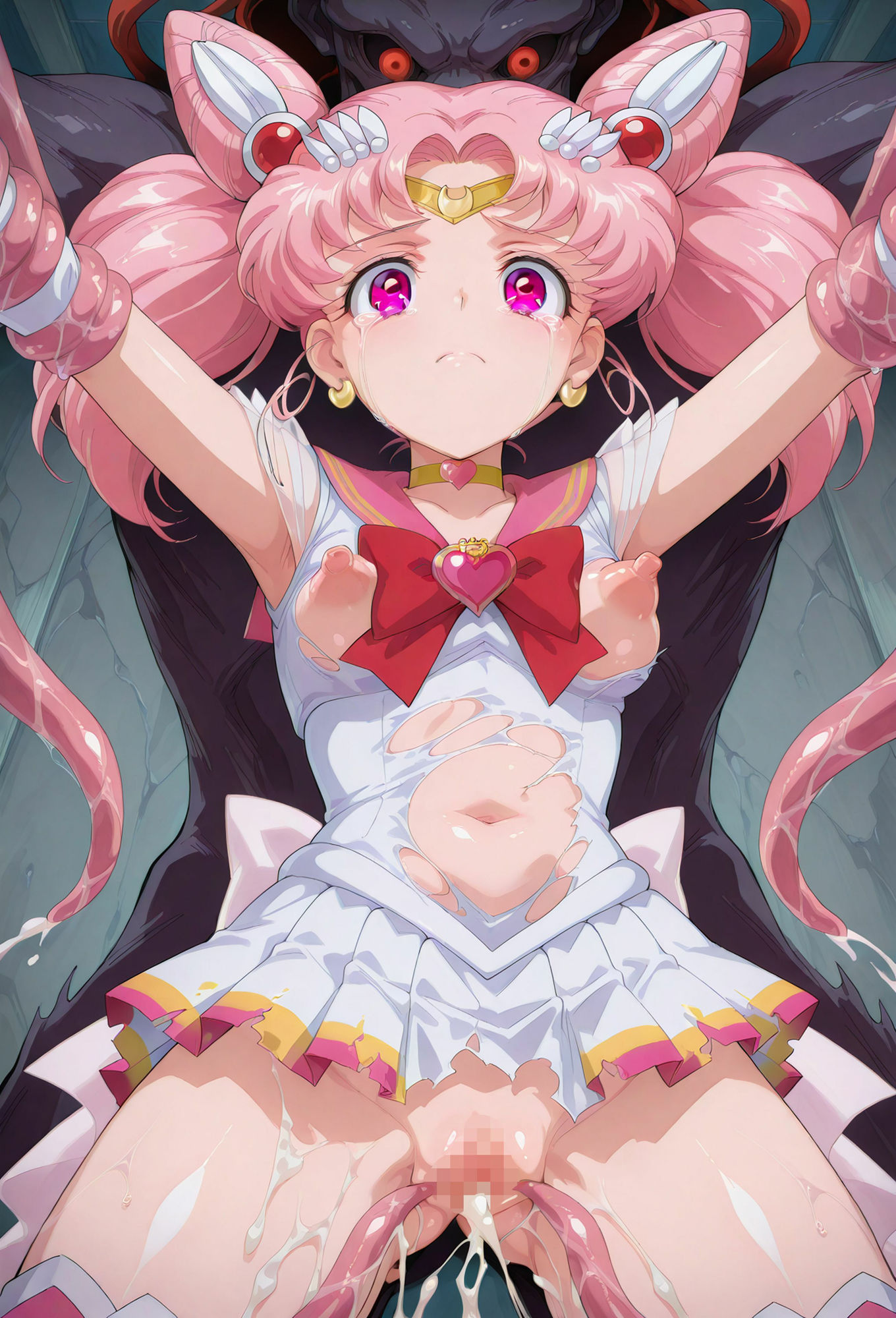 サンプル画像4:悲哀のちびレディー(暁もこ太郎) [d_537153]