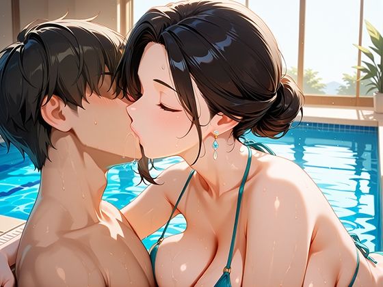 サンプル画像5:人妻寝取り倶楽部 リゾートプールで出会った爆乳人妻を寝取る(完熟マンゴー) [d_537222]