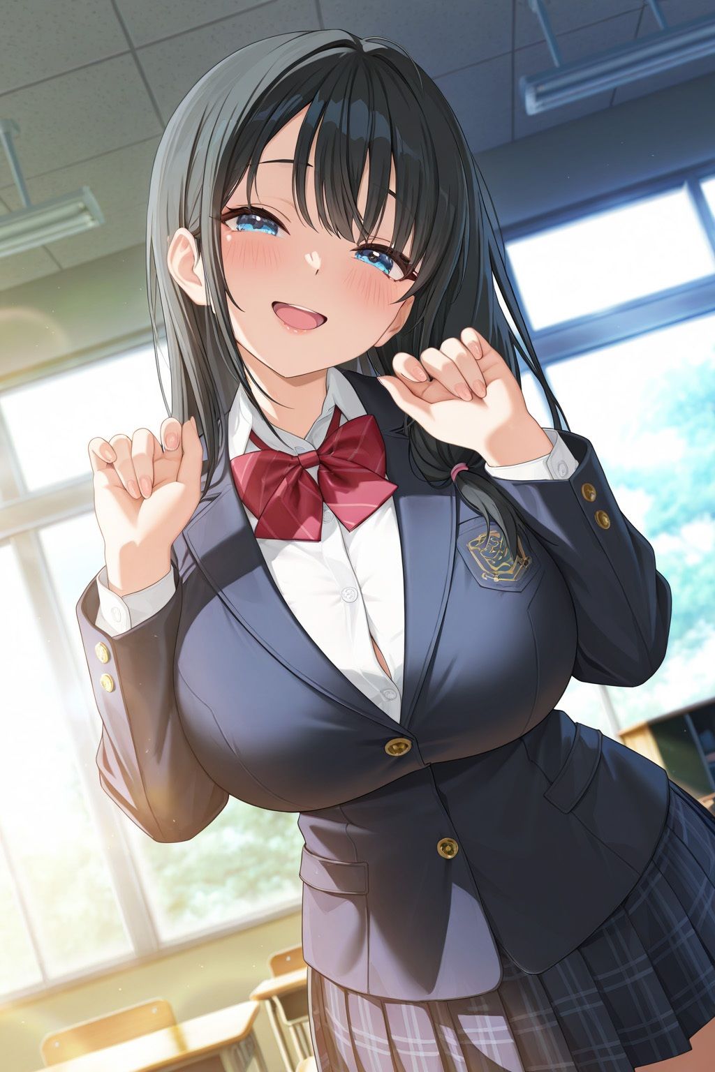 サンプル画像1:いけない学園性活総集編(わきあいAI) [d_537317]