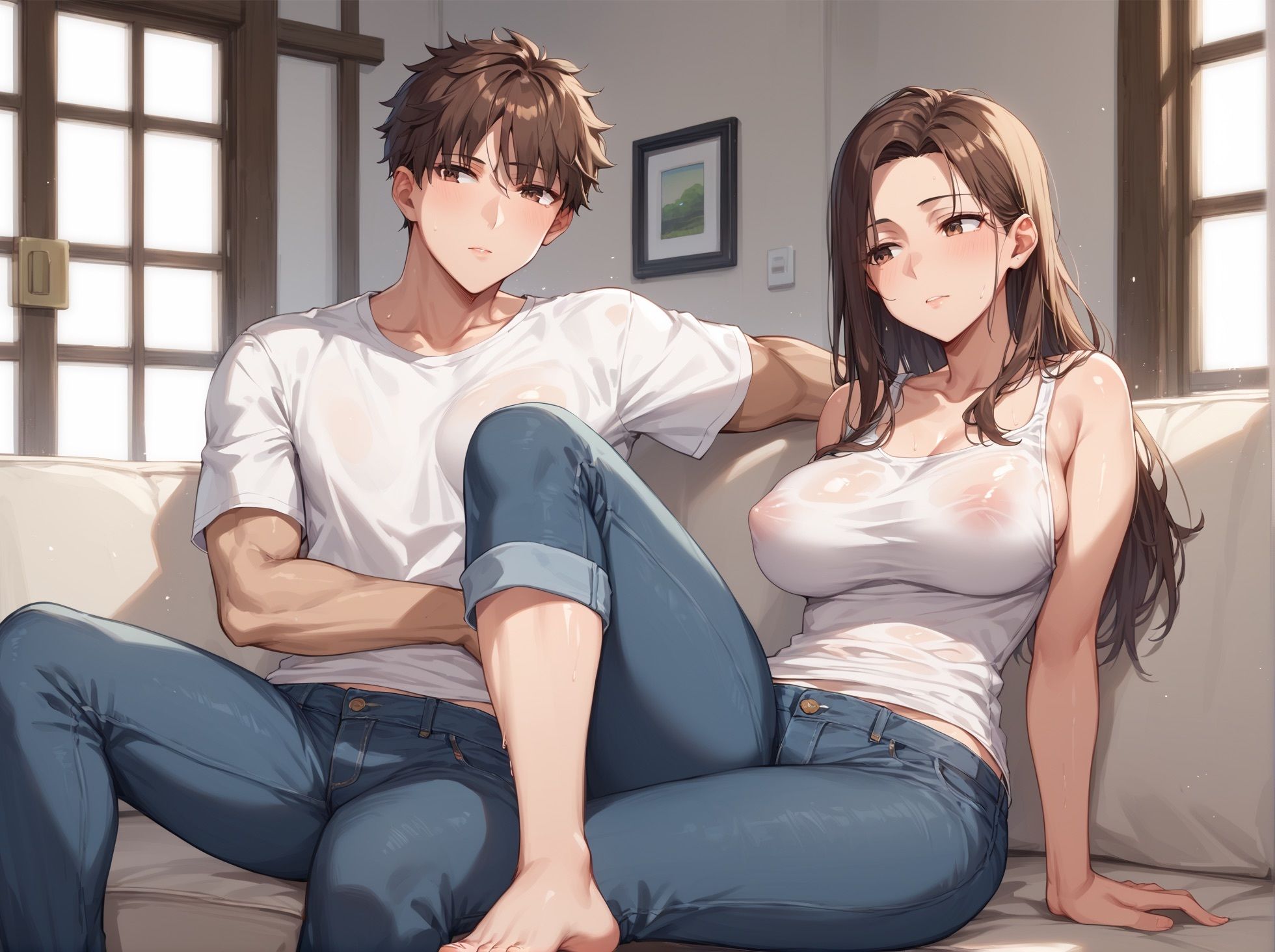 サンプル画像3:＜人妻物語＞近所の淫行人妻を孕ませまくる！(AIRIS) [d_537390]