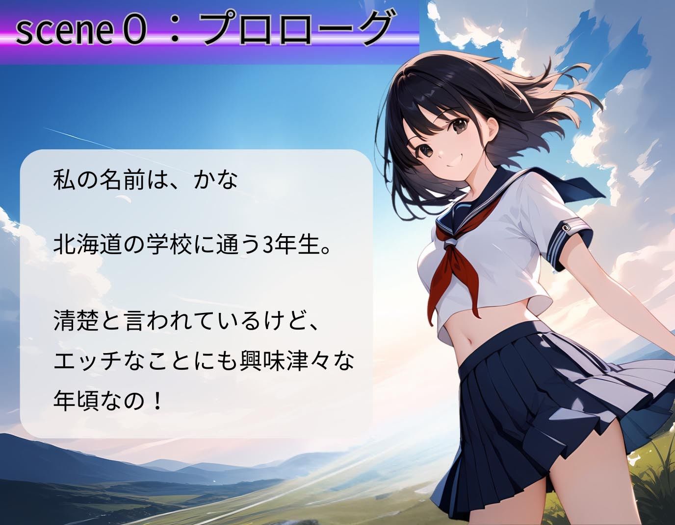 サンプル画像2:清楚な女子校生が野ション！知らない男に見つかり、無理やり…まさかの快楽堕ち(制服物語) [d_537415]