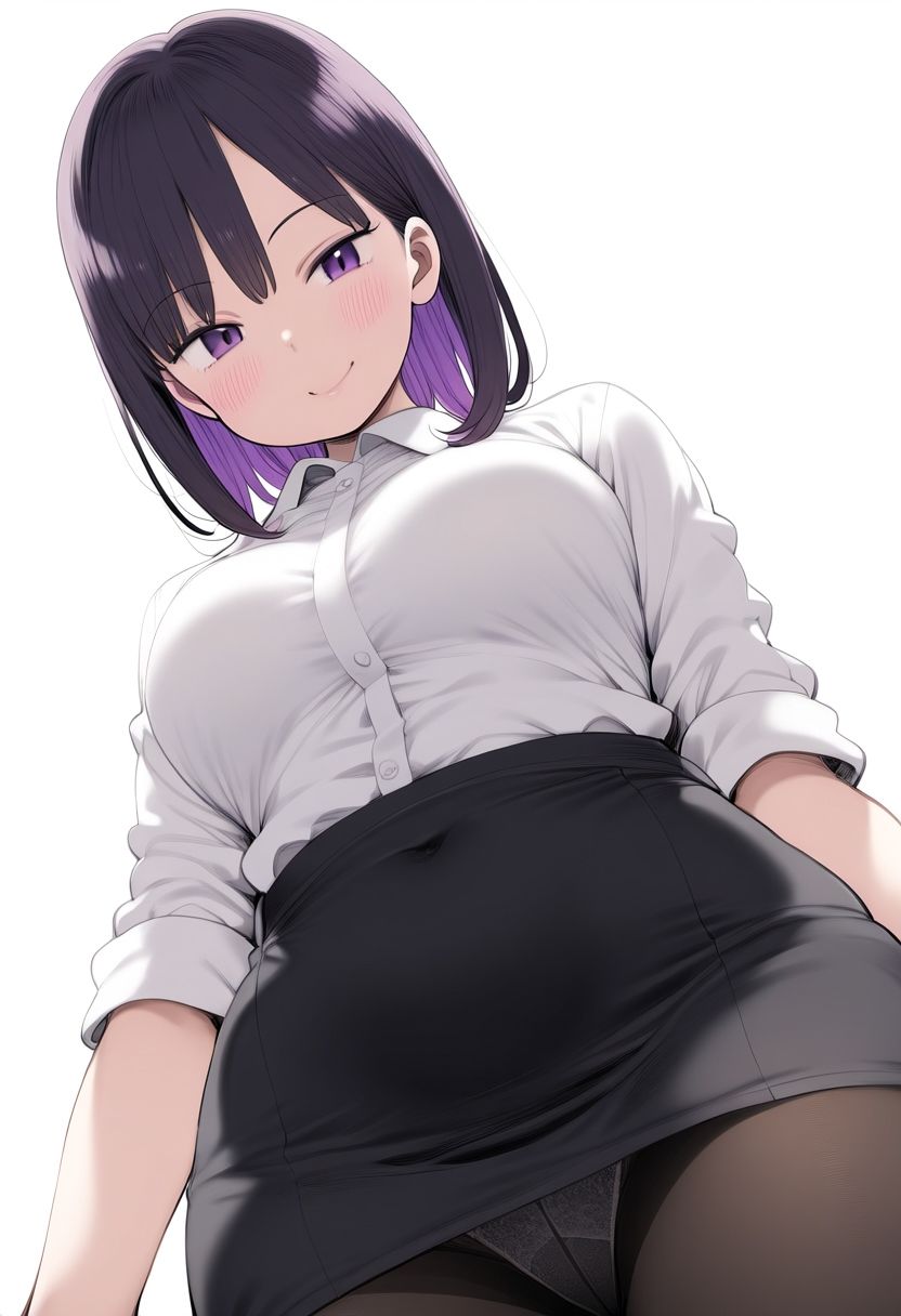 サンプル画像1:あ〜ん？あまあま女上司 せいしょり室(えーあいきゅーたー) [d_537433]