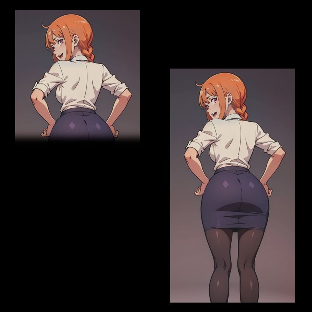 サンプル画像2:尻ガール(Crimson AI) [d_537495]