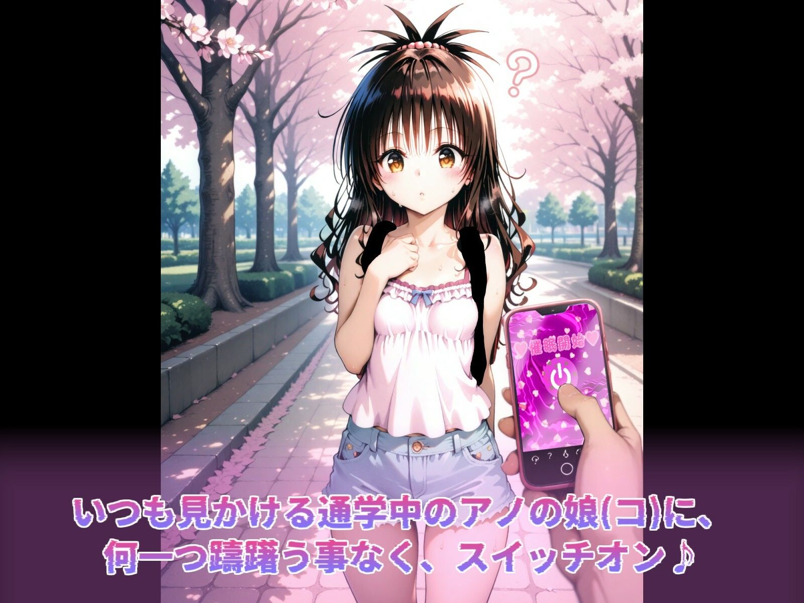 サンプル画像2:催●学園【結城◯柑編】(ガーネット) [d_537539]