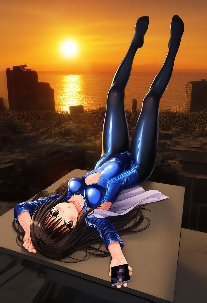 サンプル画像1:風紀委員長は競泳水着を着こむ(潮吹きジョニー) [d_537650]