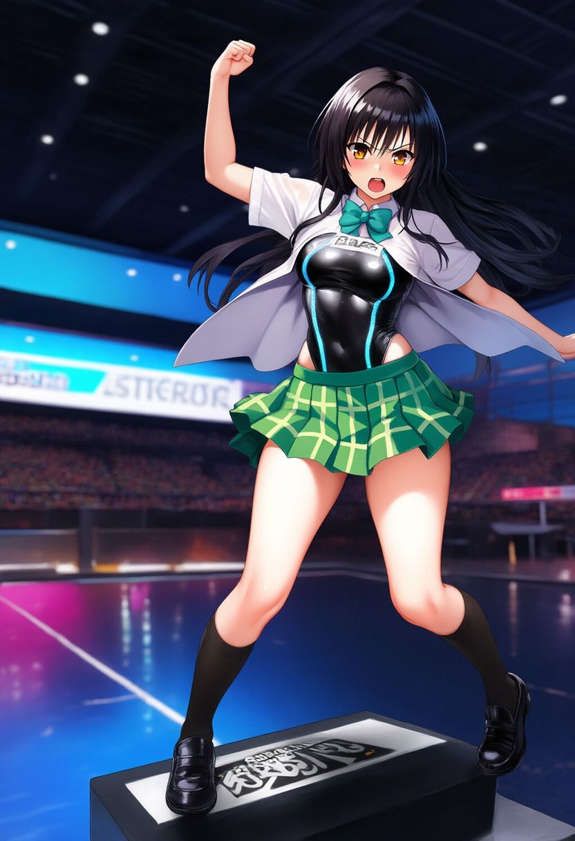 サンプル画像6:風紀委員長は競泳水着を着こむ(潮吹きジョニー) [d_537650]