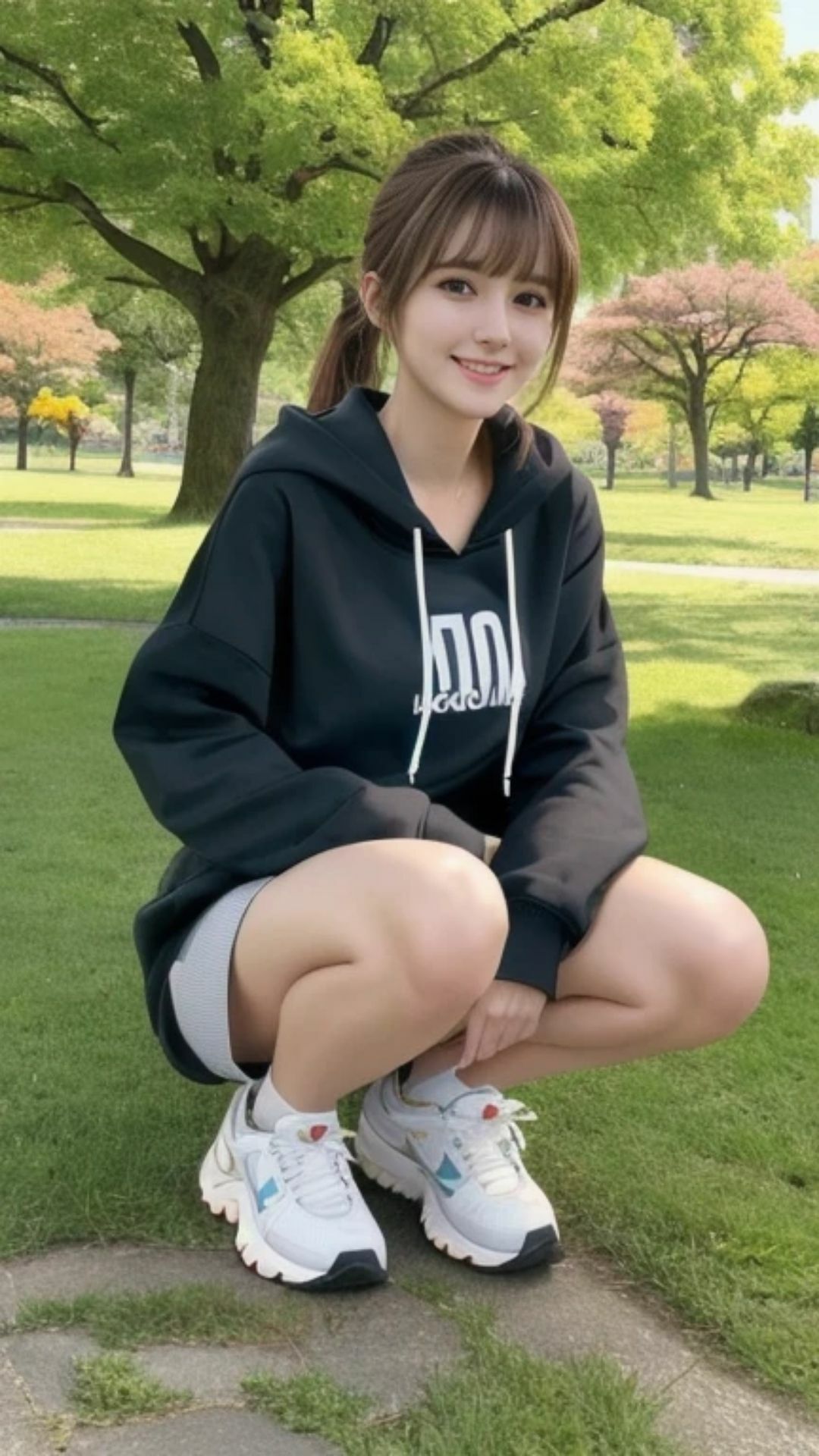 サンプル画像1:ポニテとショーパン(Cherry Boy) [d_537685]