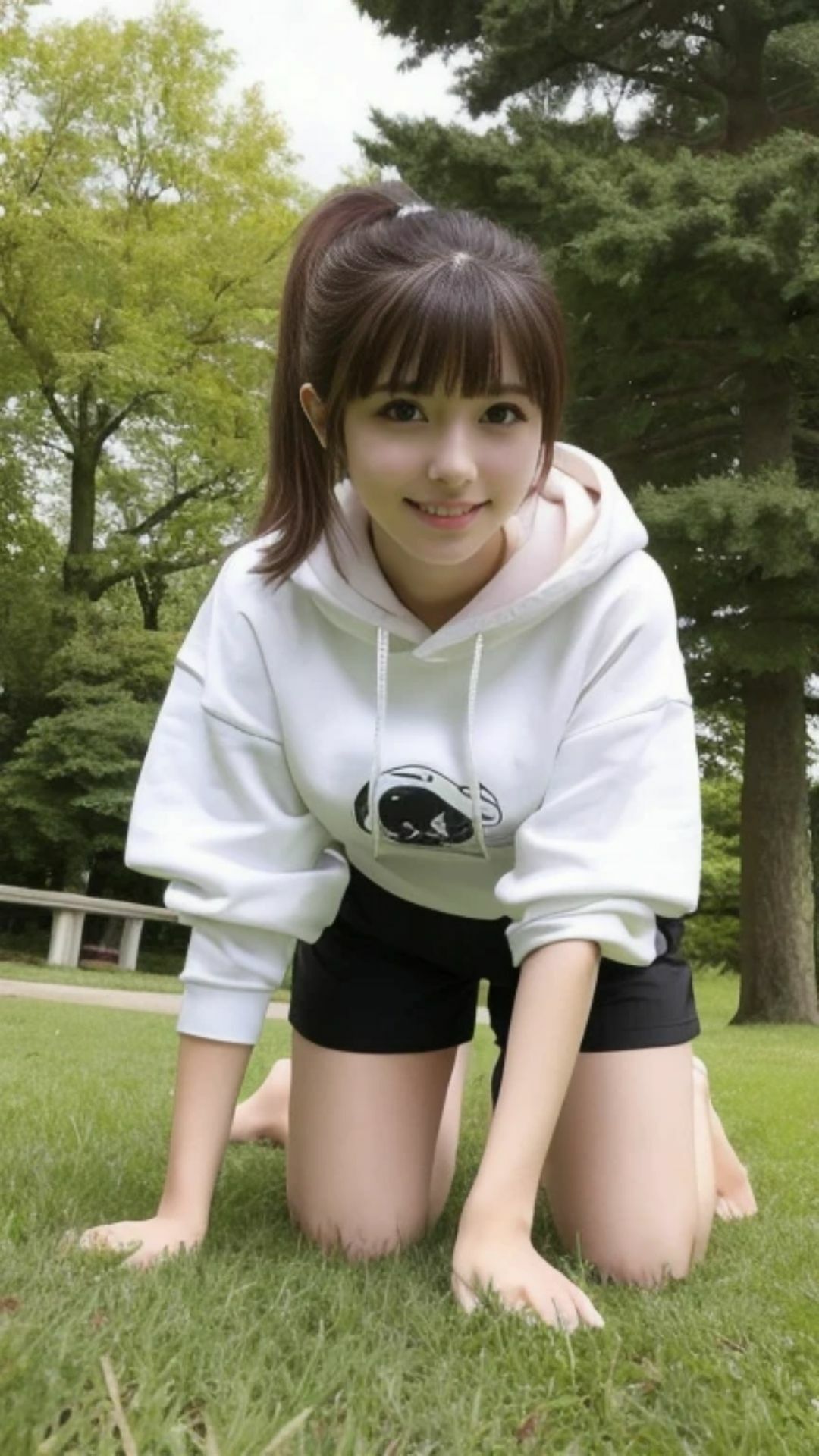 サンプル画像3:ポニテとショーパン(Cherry Boy) [d_537685]