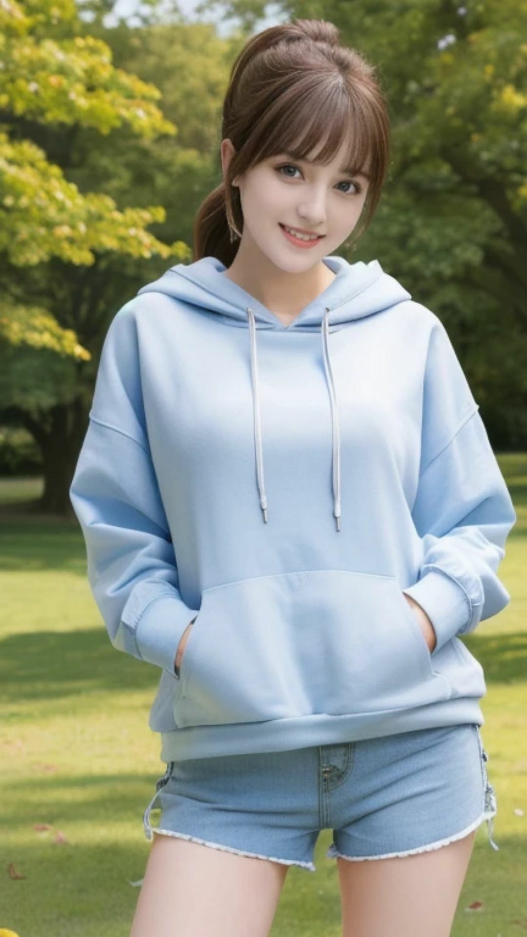 サンプル画像4:ポニテとショーパン(Cherry Boy) [d_537685]