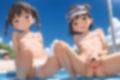 子〇たちの初めての市民プール♪