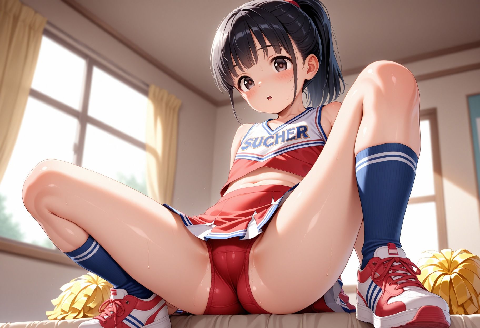 サンプル画像2:ロリっ子のえっちなチアトレ(そにょポップ) [d_537727]