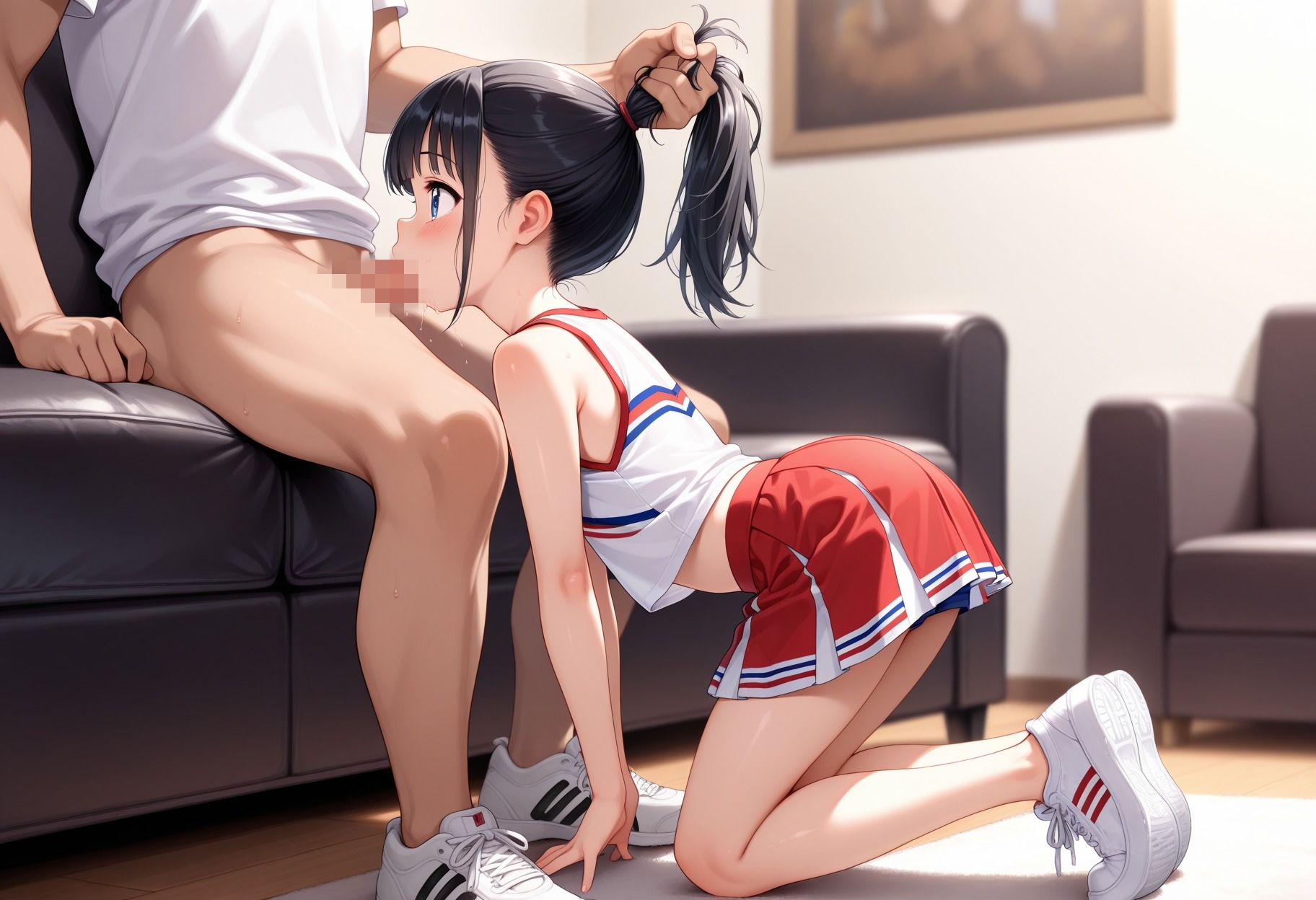 サンプル画像4:ロリっ子のえっちなチアトレ(そにょポップ) [d_537727]