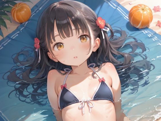 サンプル画像1:夏のビーチで種付け性奴●(おまんこぽん) [d_537755]