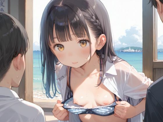 夏のビーチで種付け性奴● 画像7