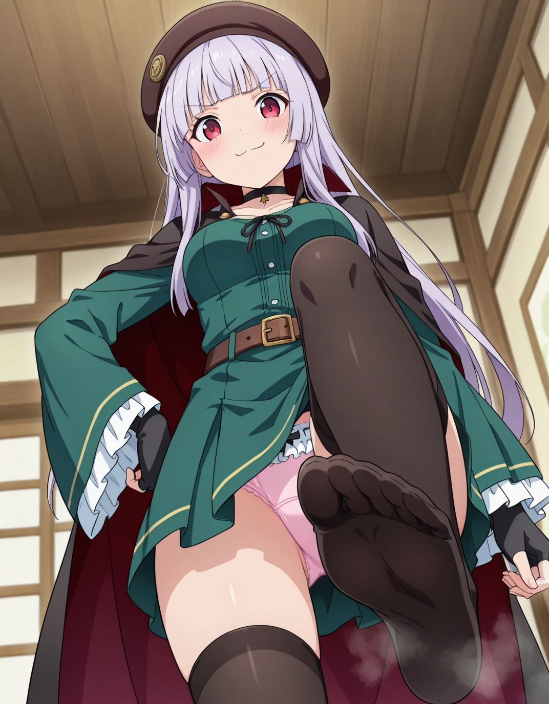 サンプル画像2:【236枚】エルシー・クローネのエロい足コキで大量射精したいっ！【オリジナル】［236 photos］ I want to ejaculate a lot with Elsie Krone erotic footjob！ ［Original］(アトリエくろてふ) [d_537785]