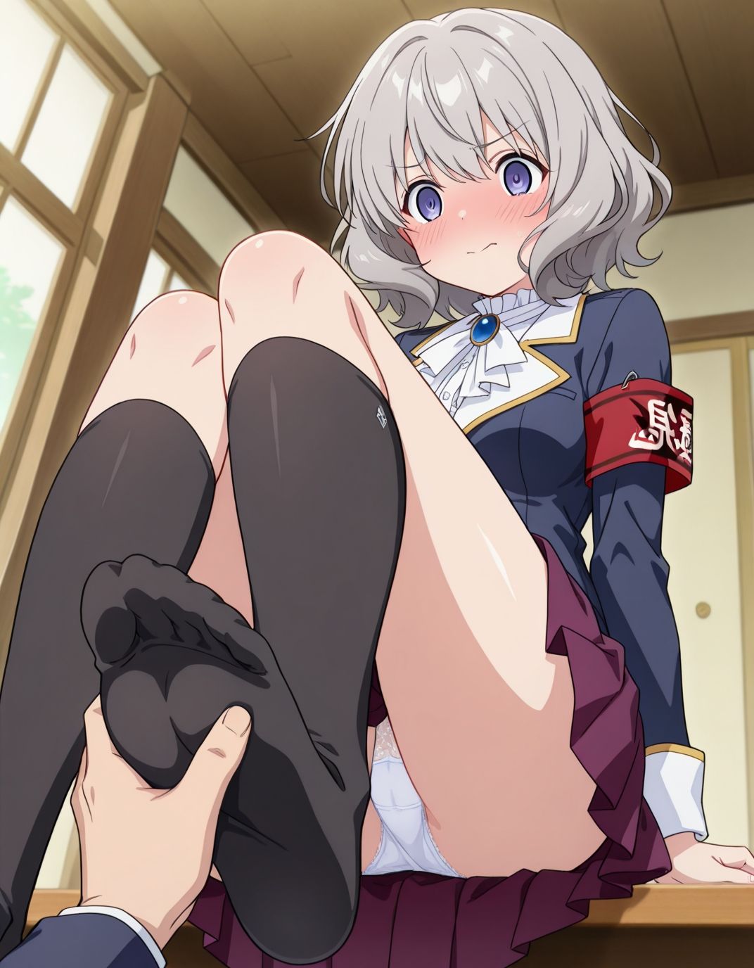 サンプル画像3:【216枚】粟津希歩のエロい足コキで大量射精したいっ！【オリジナル】［216 photos］ I want to ejaculate a lot with Awazu Noa erotic footjob！ ［Original］(アトリエくろてふ) [d_537819]