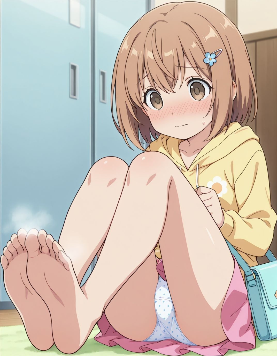 【226枚】盛野結梨のエロい足コキで大量射精したいっ！【オリジナル】［226 photos］ I want to ejaculate a lot with Yuri Morino erotic footjob！ ［Original］