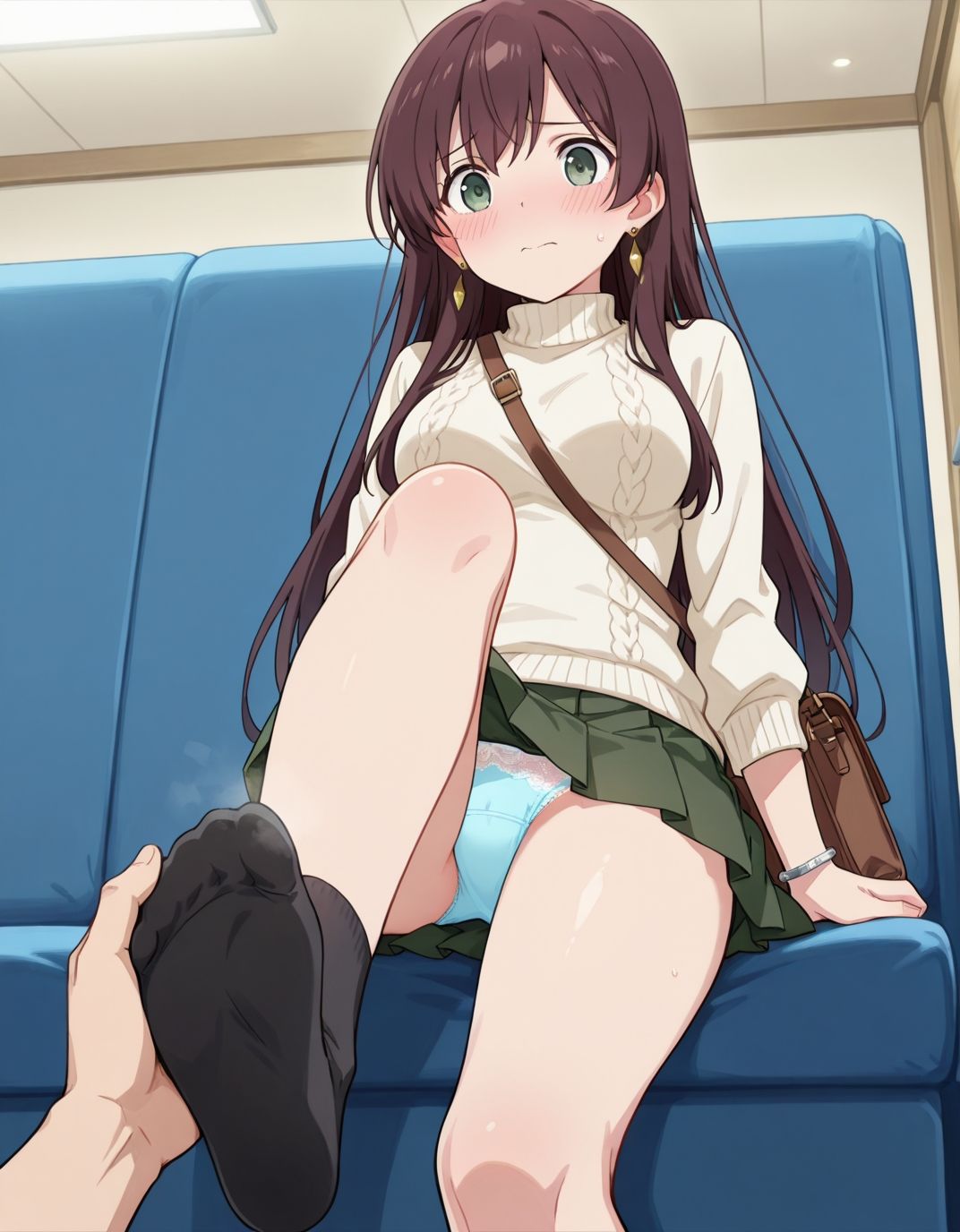 サンプル画像3:【195枚】小澄由夏のエロい足コキで大量射精したいっ！【オリジナル】［195 photos］ I want to ejaculate a lot with Yuna Kozumi erotic footjob！ ［Original］(アトリエくろてふ) [d_537856]