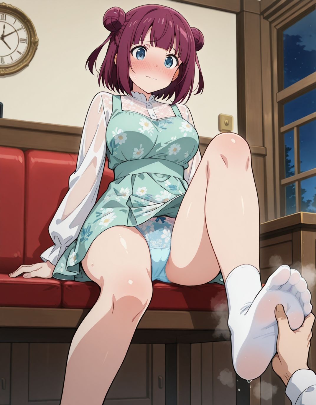 サンプル画像3:【219枚】隅内裕可のエロい足コキで大量射精したいっ！【オリジナル】［219 photos］ I want to ejaculate a lot with Yuka Sumiuchi erotic footjob！ ［Original］(アトリエくろてふ) [d_537867]