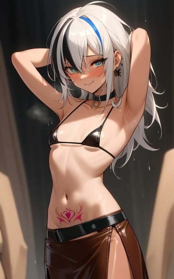 サンプル画像2:セクシーなワキ見せギャル？(ムラムラボーイ) [d_537883]