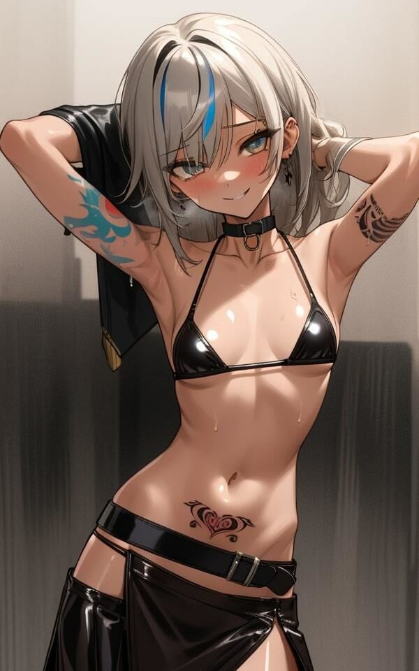 サンプル画像5:セクシーなワキ見せギャル？(ムラムラボーイ) [d_537883]