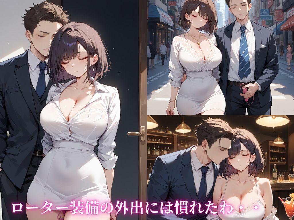 サンプル画像4:堕落社長秘書  〜調教・緊縛夜伽〜(艶映しの小箱) [d_537901]